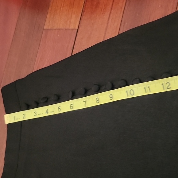 Nwt! Commense Side Buttoned Slit Midi Skirt - Picture 8 of 9